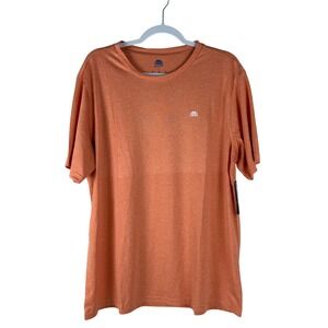 NWT Havana Jim Mens Large Coral Cool‎ Tech Tee UPF Moisture Wicking Breathable